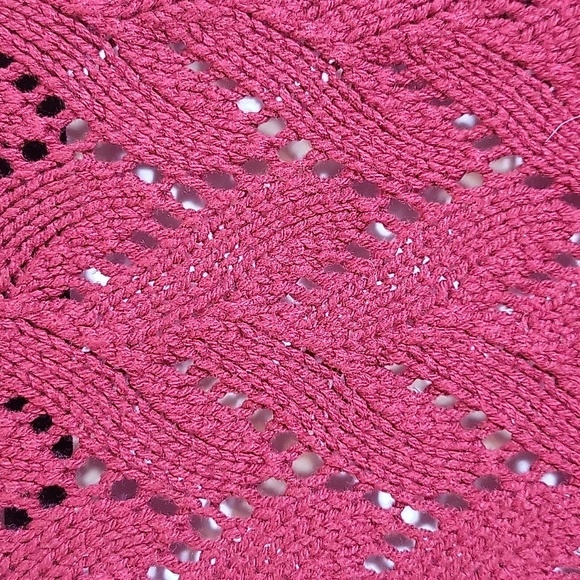 Leo & Nicole Burgundy Cardigan Size XXL - Picture 7 of 7